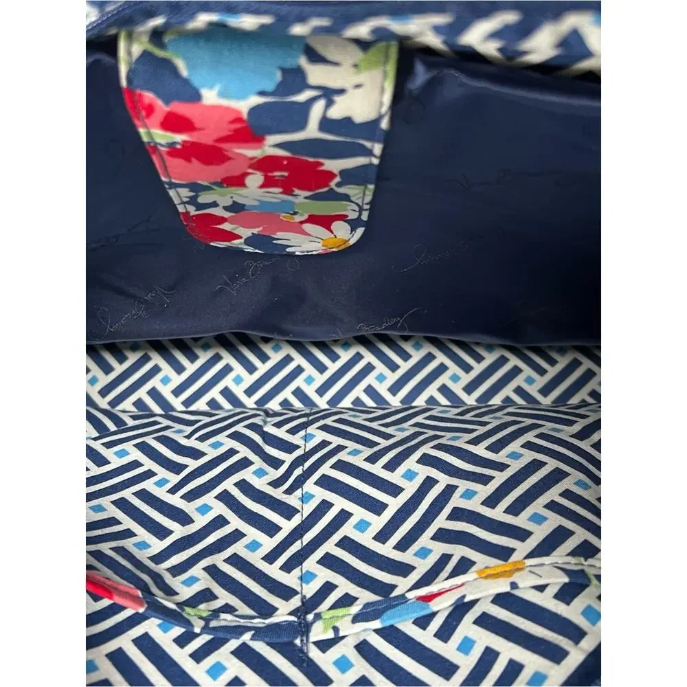 Vera Bradley Summer cottage Quilted Floral Laptop Tote bag
